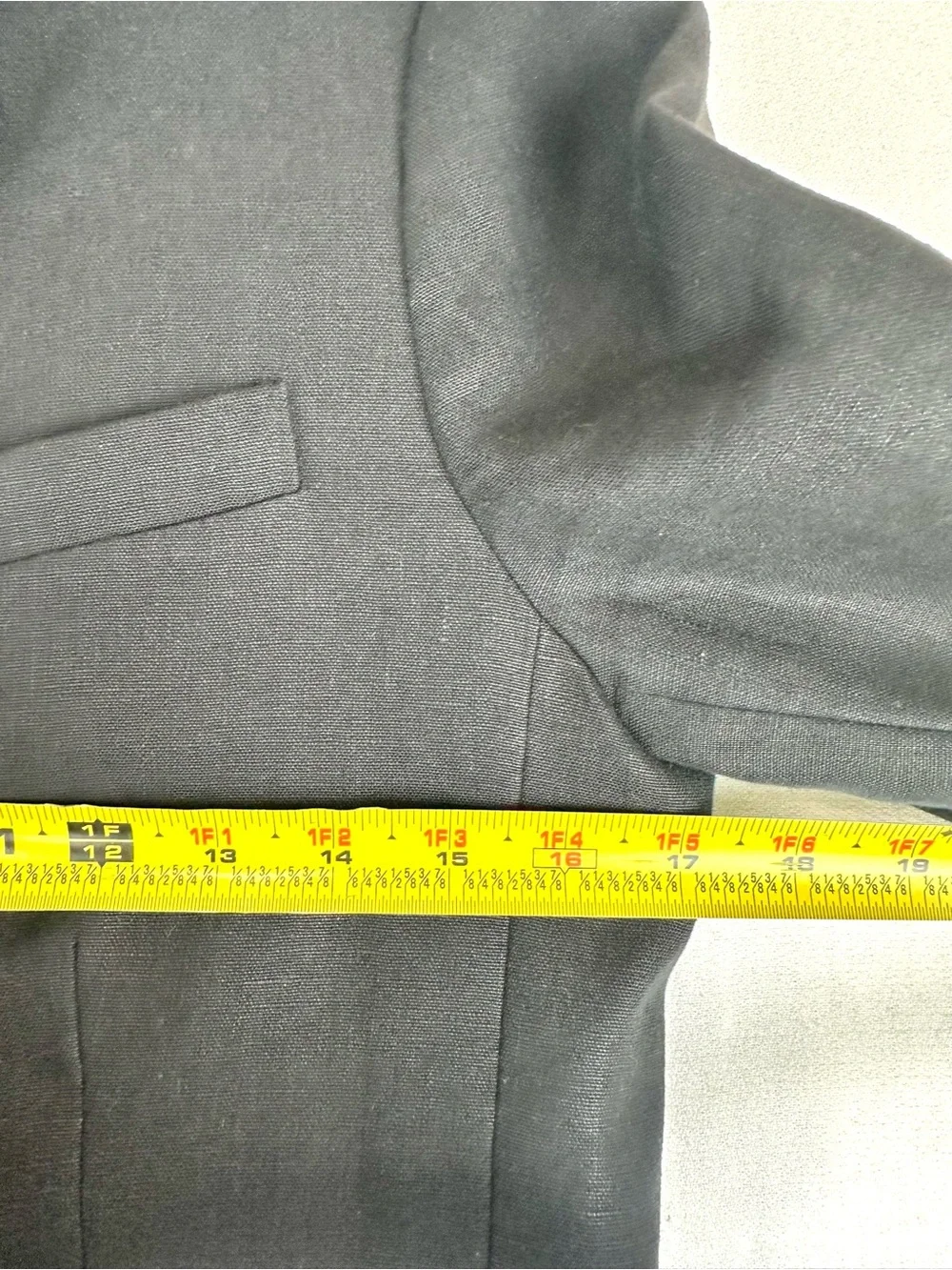 J Crew Linen Blazer Jacket Lined Office Career Minimalist